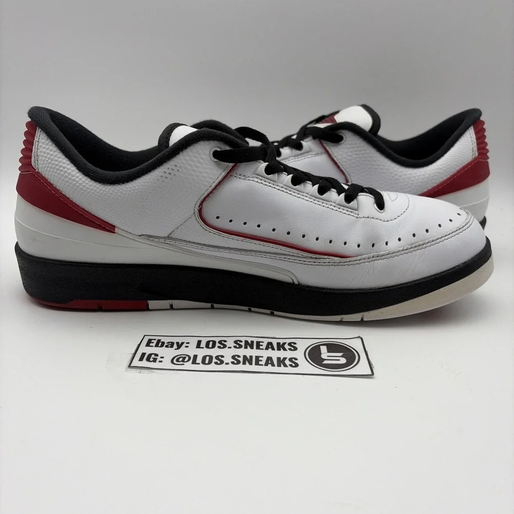 Size 12 - Air Jordan 2 Retro 2016 Low Chicago (832819-101)